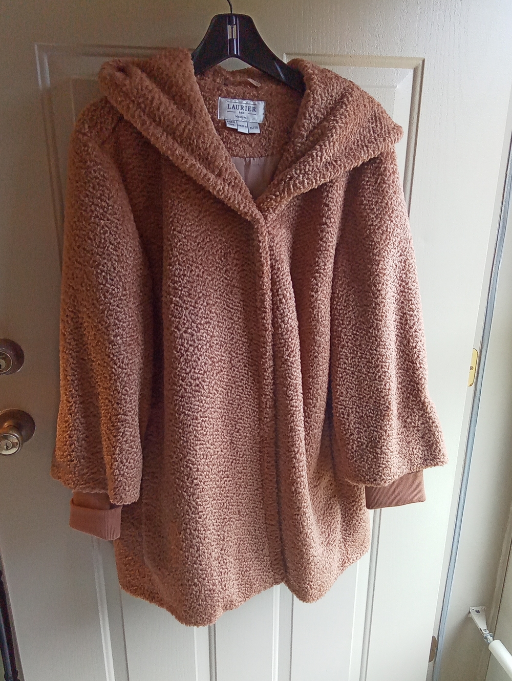 NWOT,  Laurier & Co. Montreal Faux Fur Coat,  XL